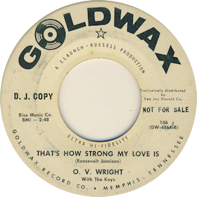 Goldwax Record Label 1964-1969 Memphis R&B Soul record label